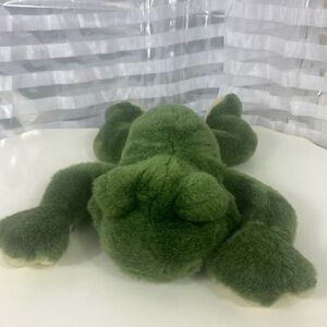 The Bearington Collection Baby Frank Croaking Frog Plush